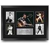 HWC Trading FR A3 Elvis Presley Musician The King Regali Stampati Autografo Firmato Immagine Per Gli Appassionati Di Memorabilia Musicali - A3 Framed