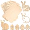 Blulu - Confezione da 10 fogli di legno di Balsa, 200 x 100 x 1,5 mm, Legno di Tiglio, per Aeromobili, Mini Casa, Barche