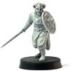Brother Vinni Barbarian Hero, Wargame Miniature SAGA 28 mm, Resina, Grigio