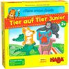 HABA 306068 - I Miei Primi Giochi - Animale su Animale Junior, Gioco per Bambini dai 2 Anni in su, Made in Germany, colorato