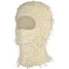 Malaxlx Distressed Balaclava Passamontagna Maschera da sci a maglia Balaclava Shiesty Maschera integrale per il viso invernale antivento Beanie scalda collo per uomo e donna, beige., Taglia unica