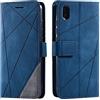 SONWO Cover per Xiaomi Redmi 7A, Flip Caso in PU Pelle Case Cover Portafoglio Custodia per Xiaomi Redmi 7A, [Kickstand] [Slot per Schede], Blu