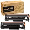 CMYBabee CF244A Cartuccia toner compatibile di ricambio per stampante 44A CF244A per HP Laserjet Pro M15a M15w MFP M28a MFP M28w (2 nero)