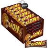 CAIYA Lion Snack Barrette con Wafer Toffee e Cereali Ricoperti di Cioccolato al Latte - Box 24x42gr con Portachiavi CAIYA®