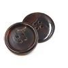Bestowal 10 bottoni per abbigliamento - bottone da cucito a corno di moda 4 fori set di bottoni a forma di bottone per uomini donne maglioni, uniformi, camicie, blazer, cappotto e giacca (caffè, 15 mm)