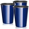 Robin Goods® Set 3 bicchieri inox blu 500 ml
