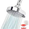 CENBEN Soffione Doccia Bagno Ad Alta Pressione Soffione Doccia Regolabile per Doccia Bagno Soffione Doccia Rotonda 4 Pollici Soffione Multifunzionale Solido In Hotel Casa