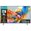 Hisense Tv 55 Pollici U6K SERIES Smart TV MiniLED UHD Grigio 55U69KQ