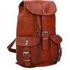 Gusti Leather nature ''Gary'' Zaino Unisex Uomo Donna Tempo Libero Escursioni Scuola Università Vintage Marrone M30