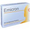 SAGE PHARMA SRL Emicron 20 Compresse