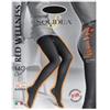 SOLIDEA BY CALZIFICIO PINELLI Red Wellness 140 Opaque Collant Nero 2m