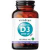 NATUR SRL Viridian Vitamin D3 2000iu 60cps