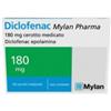 MYLAN SPA Diclofenac (mylan Pharma) 10 Cerotti Medicati 180 Mg