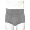 SAFTE SPA Orione 316 Cintoslip Erniario Uomo Alto Aperto Con Pelotte Grigio Misura 7
