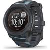 Garmin Instinct Solar Surf - Smartwatch Orologio con GPS Bluetooth 5.2 Cardiofrequenzimetro e Qualità del Sonno colore Nero cinturino Nero - 010-02293-07