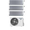 Panasonic Climatizzatore Trial Split Etherea Silver 12+12+18 Con CU-3Z68TBE Inverter R-32 Wi-Fi Classe A++ ,