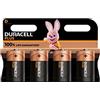 Duracell 4X Duracell D Plus (1 Blister Da 4 Batterie) 4 Pile (LR20/MN1300 TORCIA/MONO)