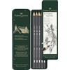 Faber-Castell 117805 - Set di matite acquerellabili in grafite, 5 pezzi, contenuto: HB, 2B, 4B, 6B, 8B