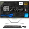 Simpletek AIO ALL IN ONE TOUCHSCREEN i3 24" WINDOWS 11 16GB 480GB FULL HD PC COMPUTER