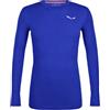 Salewa Zebru Fresh Amr M L/S Tee. Maglietta, Rosso Arancio, XL Uomo