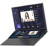 Tuofudun 16 inch Dual Screen Gaming Laptop, 14 inch Touch Screen, Intel i7 10750H, 6 Core fino a 5.0GHz, 64GB RAM, 2TB SSD, Notebook Windows 11 Pro, WiFi5 Bluetooth 4.2
