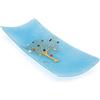 Sospiri Venezia Svuotatasca Piatto Soprammobile Albero della Vita Vetro Murano Decorato Murrine e Foglia Oro Idea Regalo Realizzato a Mano Made Italy (30x13 cm)