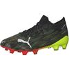 PUMA ULTRA 1.2 FG/AG, Scarpe da calcio, Unisex - Adulto, Puma Black/Puma White/Yellow Alert, 36 EU