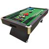 GRAFICA MA.RO SRL Tavolo da Biliardo 8 ft Leonida Full Optional + Accessori per Carambola Snooker 220 X 110 cm