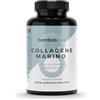 Bamboo Labs - Collagene Marino con Acido Ialuronico + Coenzima Q10-120 Capsule - Arricchito con Magnesio, Zinco, Vitamine A, C, D e B12 - Articolazioni Forti, Pelle Tesa ed Energia
