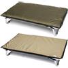 Leopet Materassino COPRIBRANDINA in Tessuto Waterproof con Elastici AI Bordi, Materassino Doubleface per Cani (50X80 cm, Verde - Beige)