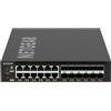 Netgear M4350-12X12F Gestito L3 10G Ethernet 100-1000-10000 1U Nero