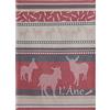 Coucke Asciugamano jacquard in cotone francese, Le Anes, 50,8 x 76,2 cm, 100% cotone