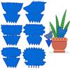 AUPOWER 30pcs Trappola per Mosche Appiccicose Adesivo,Plant Flycatcher Innestabile Trappole per Piante,Trappole Adesive per Mosche, Mosca Bianca,Afidi, Leaf Miner, Tarme - Moscerini Trappola Casa.Blu