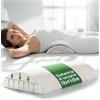 WELL B4 Cuscino Lombare ergonomico, supporto lombare per letto e divano per sostenere la schiena bassa da sdraiati, cuscino supporto lombare per lordosi, Lumbar support pillow, cuscino schienale