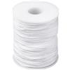 PH PandaHall 100 Iarde Filo Nylon per Braccialetti 1.5mm Filo di Nylon per Perline, Bianco Cordoncino per Collana Bracciale Gioielli Fai da Te
