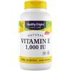 Healthy Origins, Natural Vitamin E, 1.000 IU, 120 Capsule molli, Testato in Laboratorio, Senza Glutine, Non-GMO