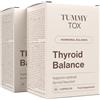Tummy Tox Tirosina - Magnesio, L Tirosina, Iodio, Selenio, Basilico, Schisandra, Zinco, Integratore per il Supporto della Tiroide, 120 Capsule,Thyroid Balance di Tummy Tox