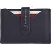 Tommy Hilfiger Portafoglio Uomo Smooth Retractable Cc Piccolo, Multicolore (Space Blue), Taglia Unica