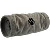 TRIXIE Tunnel di gioco per gatti in peluche 22 × 60 cm