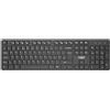 Adj Tastiera Adj wireless silent key Ultra Slim Plug and Play 103 tasti Nero