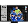 TCL 50QM8B TV Mini LED 50", Pannello QLED 144Hz, 4K HDR Premium 1300nit, Google TV (Dolby Vision IQ - Atmos, Audio Onkyo, Compatibile con Google Assistant, Alexa, AirPlay2)