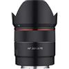 Rokinon AF 35mm F1.8 - Obiettivo Full Frame con messa a fuoco automatica per Sony E