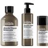 L'oreal serie expert absolut repair molecular kit shampoo 300 ml - conditioner 250 ml e mask 100 ml