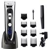 SURKER Grooming Kit Tagliacapelli Professionale Tagliacapelli Elettrico Regolacapelli con Display LED Lama in Ceramica Batteria Ricaricabile 7 Pettine per Uomini Adulti Anziani Cani ecc