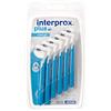 Interprox Conical 6 Scovolini Conici Blu, Anti-Placca e Anti-Carie, adatti alla zona molare e premolare per spazi interdentali di 1,3 mm