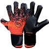 GK Saver Bravo F1 Fire Professional argo - Guanti da portiere da calcio, taglia da 6 a 11.