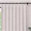 Soleil d'ocre Panama Tenda con nodi, in cotone, Bianco, 140 x 250 cm