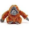 Zappi Co 100% riciclati peluche di Orango (22cm larghezza) - Morbido e coccolone, raccolta di animali ecocompatibili per il primo neonato