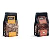 Weber 17622 - Legno per affumicatura Chips-Faggio, Marrone & 17664 - Miscela Chips per affumicatura Carne di Maiale, 700g, Marrone