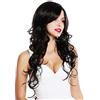 WIG ME UP - VK-47-4 Parrucca donna Lunga Ricci Castano scuro